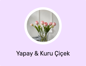 Yapay & Kuru Çiçek