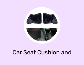Car Seat Cushion and Pillow
