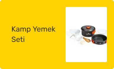 Kamp Yemek Seti