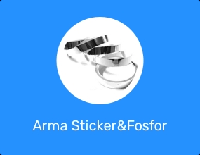 Arma Sticker&Fosfor Şeritler