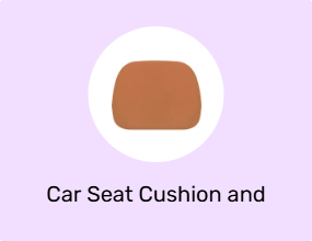 Car Seat Cushion and Pillow