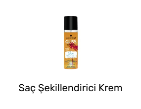 Saç Şekillendirici Krem ve Wax