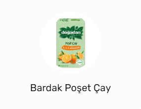 Bardak Poşet Çay