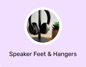 Speaker Feet & Hangers