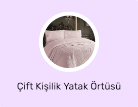 Çift Kişilik Yatak Örtüsü