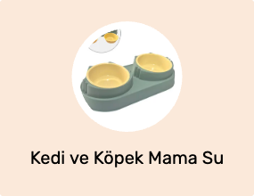 Kedi ve Köpek Mama Su Kabı