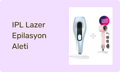 IPL Lazer Epilasyon Aleti
