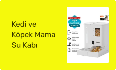 Kedi ve Köpek Mama Su Kabı