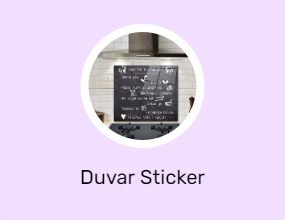 Duvar Sticker