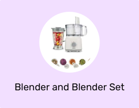 Blender and Blender Set