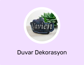 Duvar Dekorasyon Ürünü