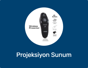 Projeksiyon Sunum Kumandası
