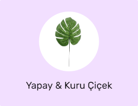 Yapay & Kuru Çiçek