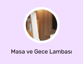 Masa ve Gece Lambası