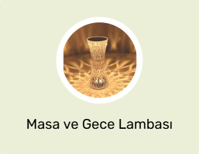 Masa ve Gece Lambası
