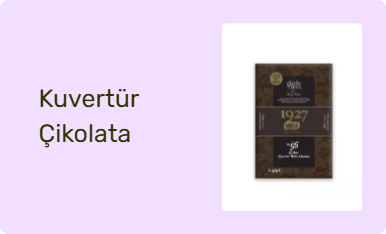 Kuvertür Çikolata