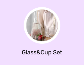 Glass&Cup Set