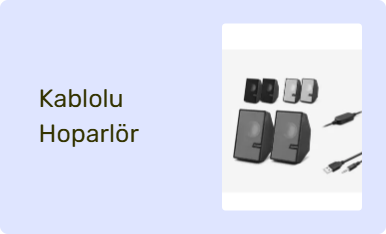 Kablolu Hoparlör