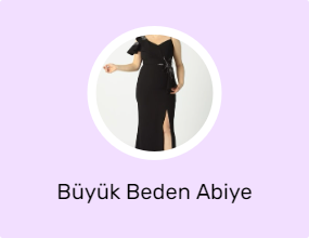 Büyük Beden Abiye Elbise