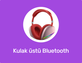 Kulak üstü Bluetooth kulaklık