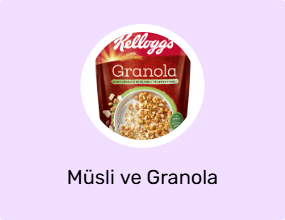 Müsli ve Granola