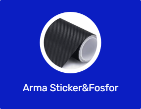 Arma Sticker&Fosfor Şeritler