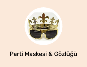 Parti Maskesi & Gözlüğü