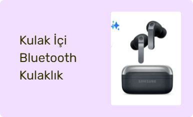 Kulak İçi Bluetooth Kulaklık