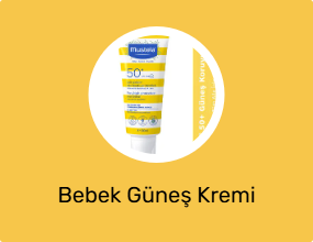 Bebek Güneş Kremi