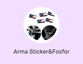 Arma Sticker&Fosfor Şeritler