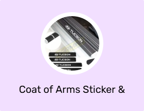 Coat of Arms Sticker & Phosphor Strip