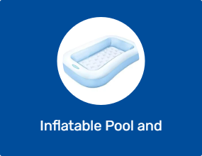 Inflatable Pool and Accessories