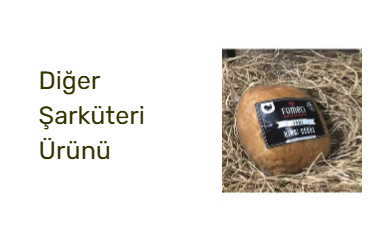 Diğer Şarküteri Ürünü
