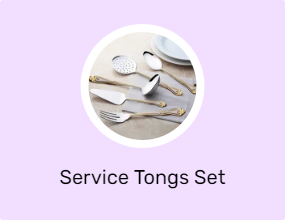 Service Tongs Set
