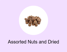 Assorted Nuts and Dried Fruits