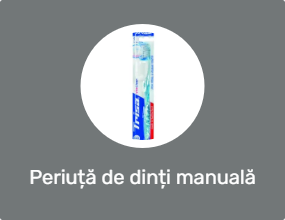 Periuță de dinți manuală