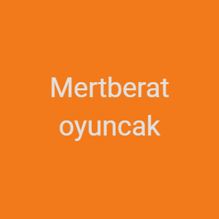 Mertberat oyuncak