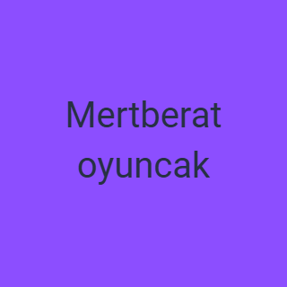 Mertberat oyuncak