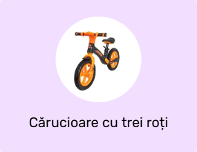 Cărucioare cu trei roți
