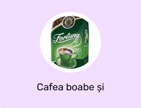 Cafea boabe și măcinată