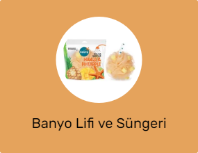 Banyo Lifi ve Süngeri
