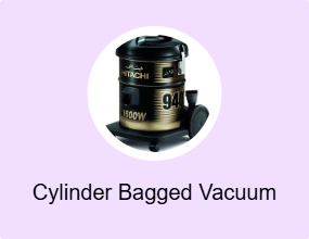 Cylinder Bagged Vacuum Cleaner