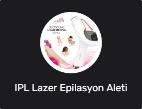 IPL Lazer Epilasyon Aleti