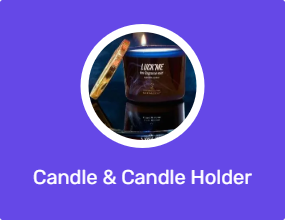 Candle & Candle Holder