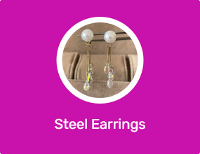 Steel Earrings
