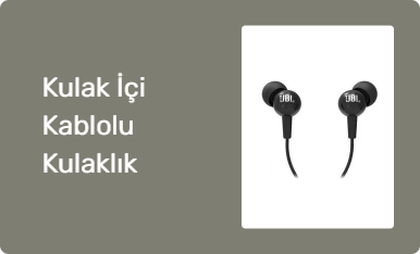 Kulak İçi Kablolu Kulaklık