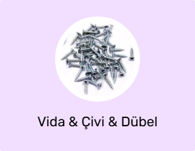 Vida & Çivi & Dübel
