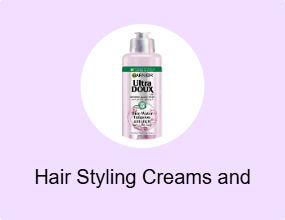 Hair Styling Creams and Waxes
