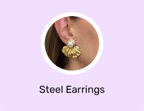 Steel Earrings