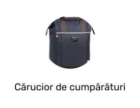 Cărucior de cumpărături și geantă